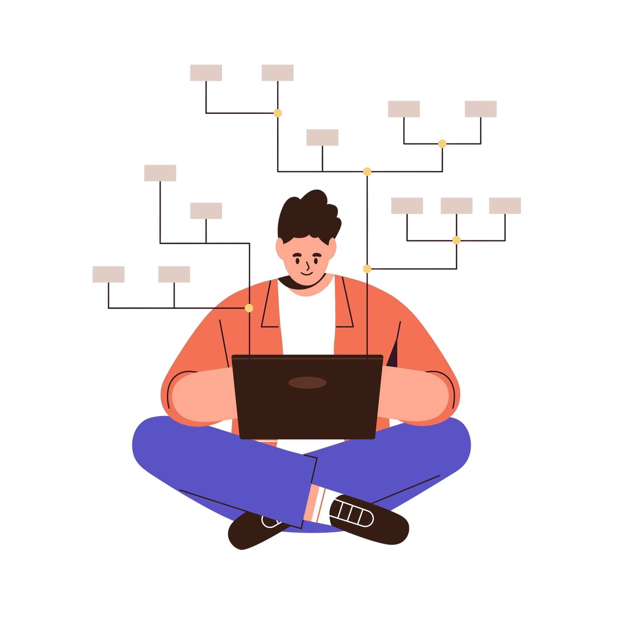10 Level Network illustration