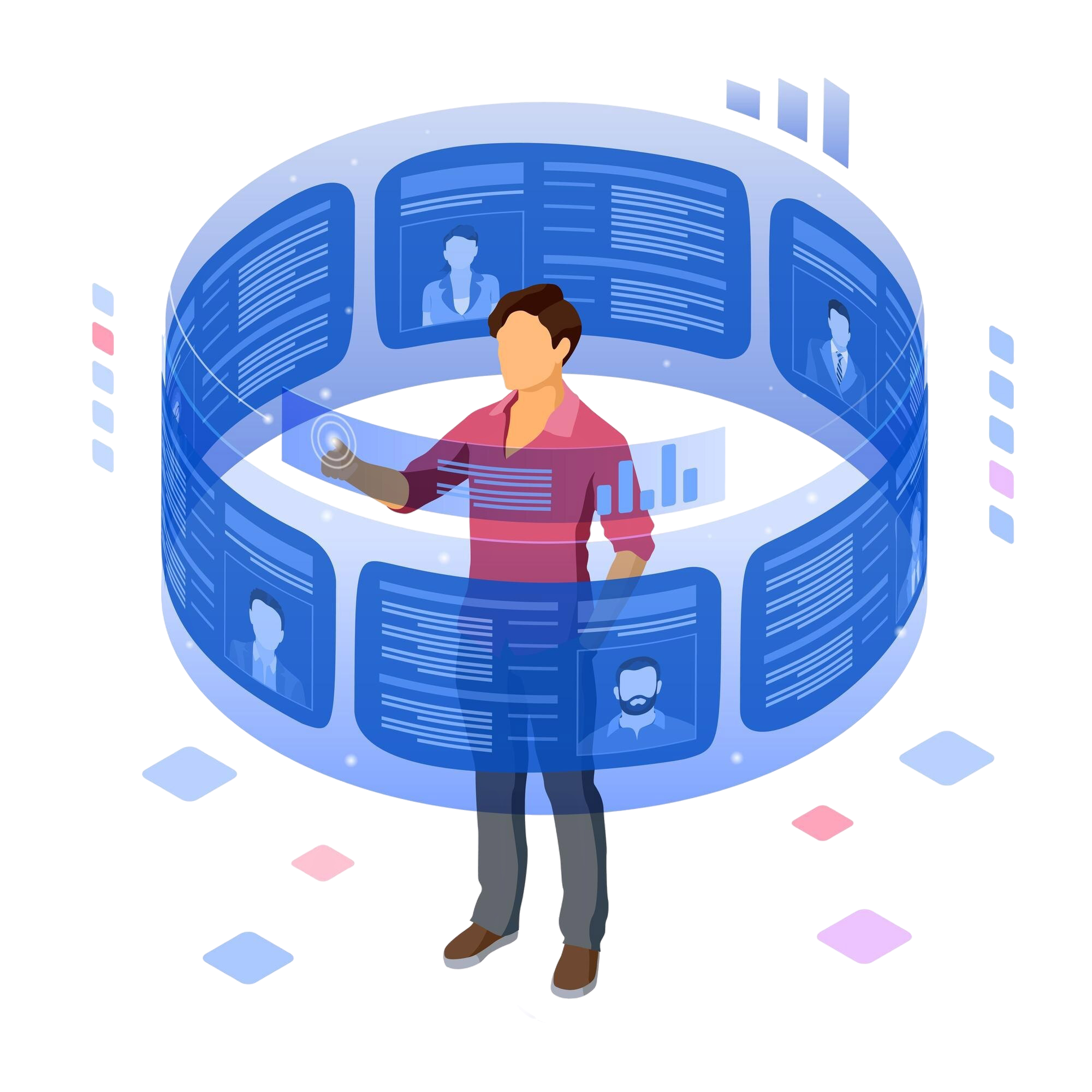 Dual Role Platform illustration