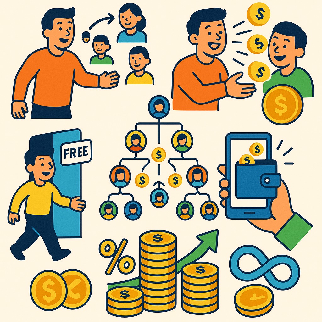 Affiliate program revenue generation