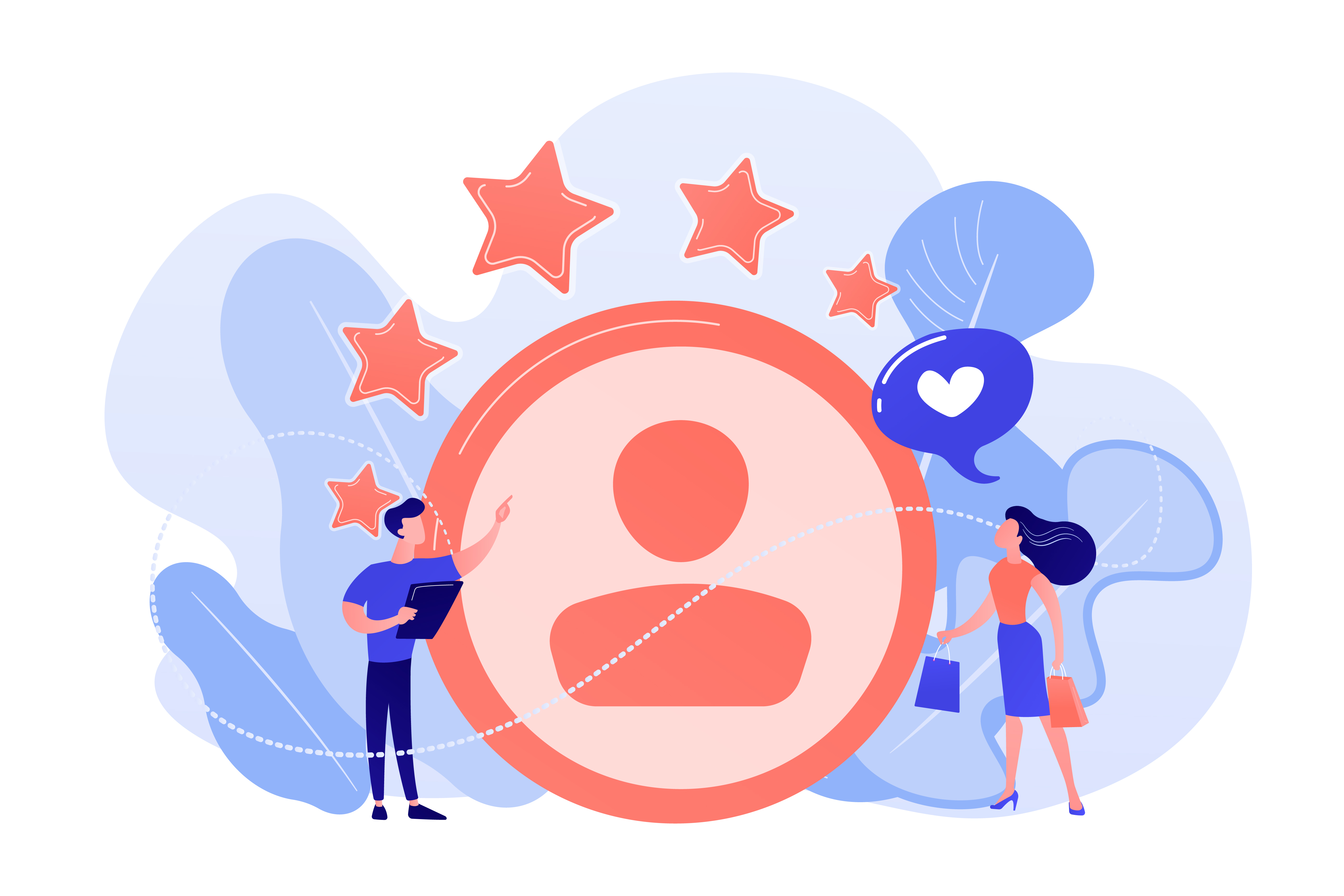 Loyalty program illustration